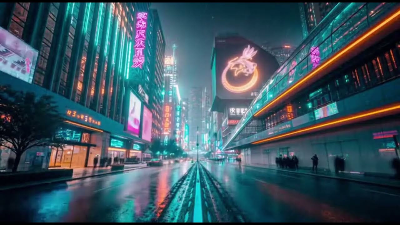 🎶Dark City Nights - Synthwave - Retrowave - Chillwave - 🎧