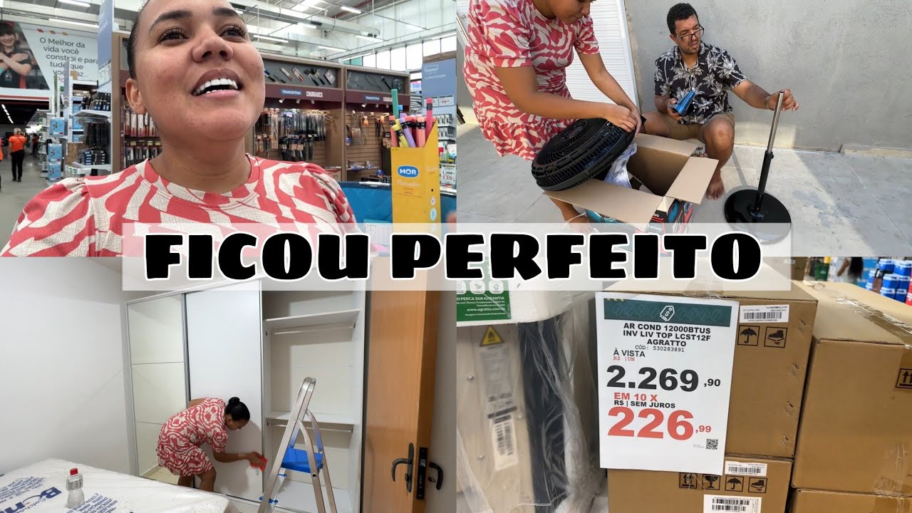 MUDAMOS A GELADEIRA | ARRUMEI TODO GUARDA ROUPA + COMPREI O ENXOVAL DA LUNA | TEMOS VENTILADORES!!
