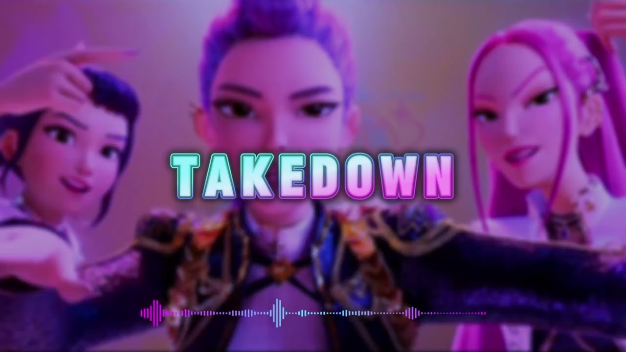 Takedown - Slowed and Reverb | HUNTR/X
