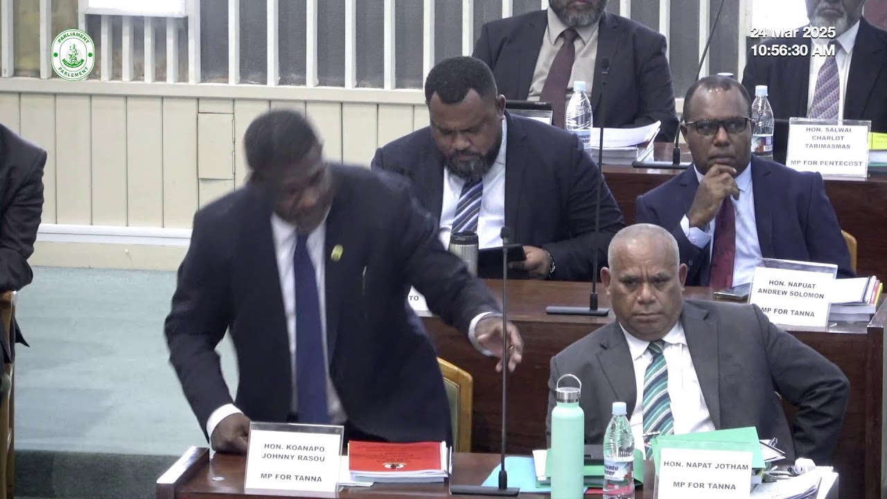 Vanuatu Parliament 1st. Extra Ordinary Session of 2025 - Tuesday 25th. March, 2025 AM