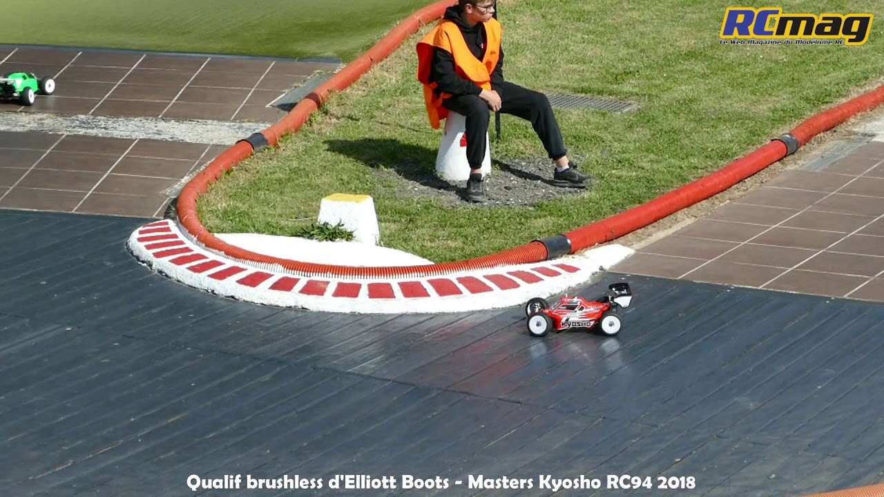 Qualif brushless Elliott Boots -  Masters Kyosho RC94 2018