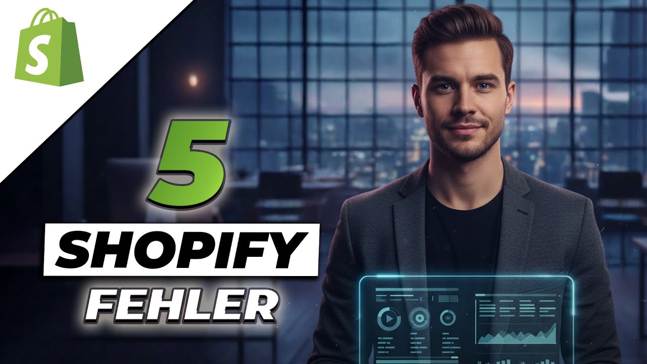 Die 5 häufigsten Shopify-Fehler (und wie du sie vermeidest)