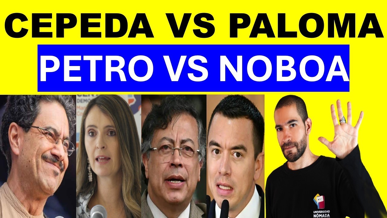 🔴PETRO ACUSA A NOBOA CON PRUEBAS. IVÁN CEPEDA DISCUTE CON PALOMA VALENCIA SOBRE CAMPAÑAS DE FALSEDAD