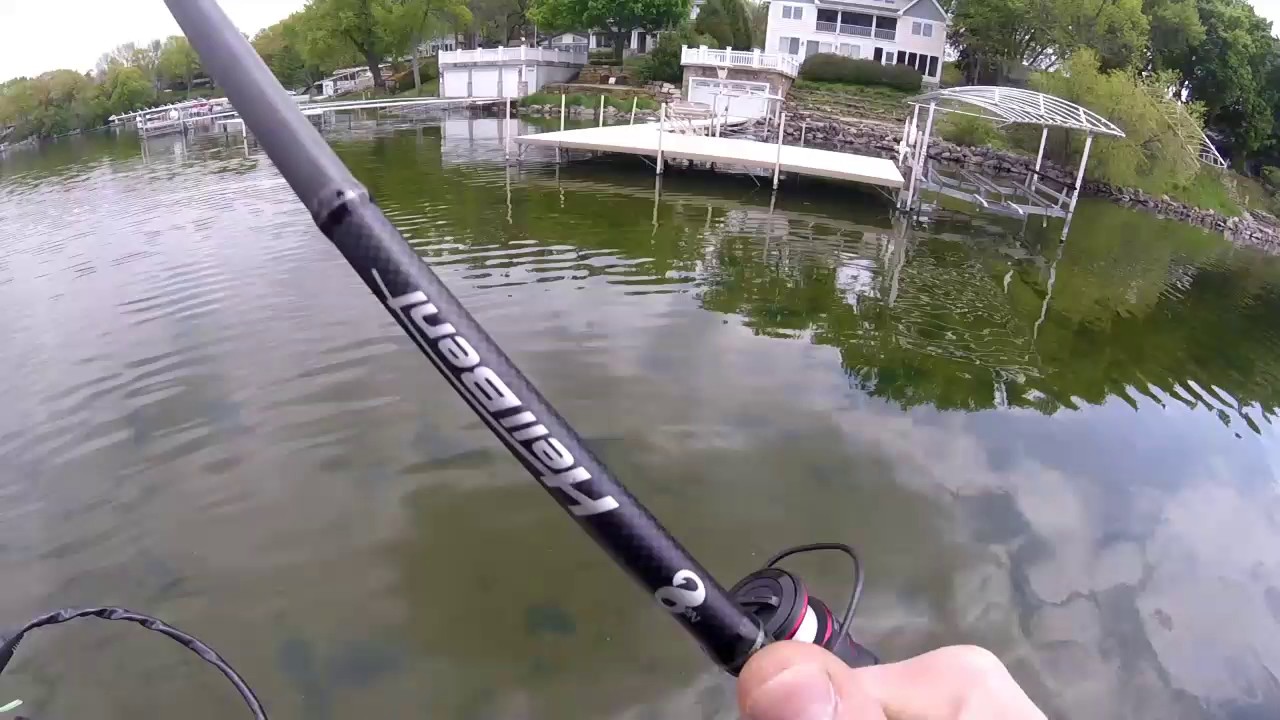 Stuck Dock Bass on the Piscifun Honor