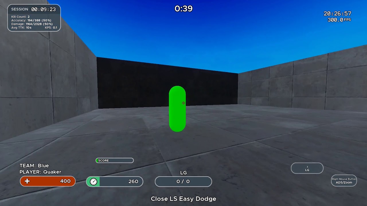 Close LS easy dodge