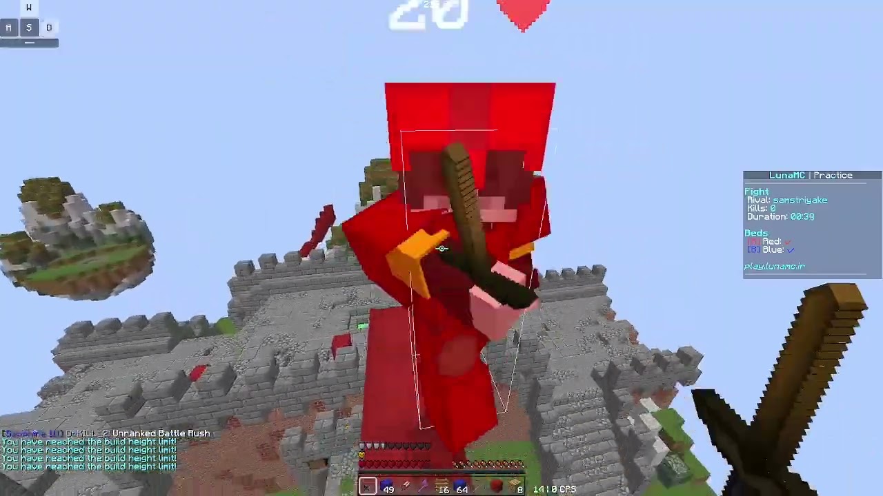 [Ranked Bedwars] and practice | 325 ELO |رنکد بدوارز و چند دست پرکتیس