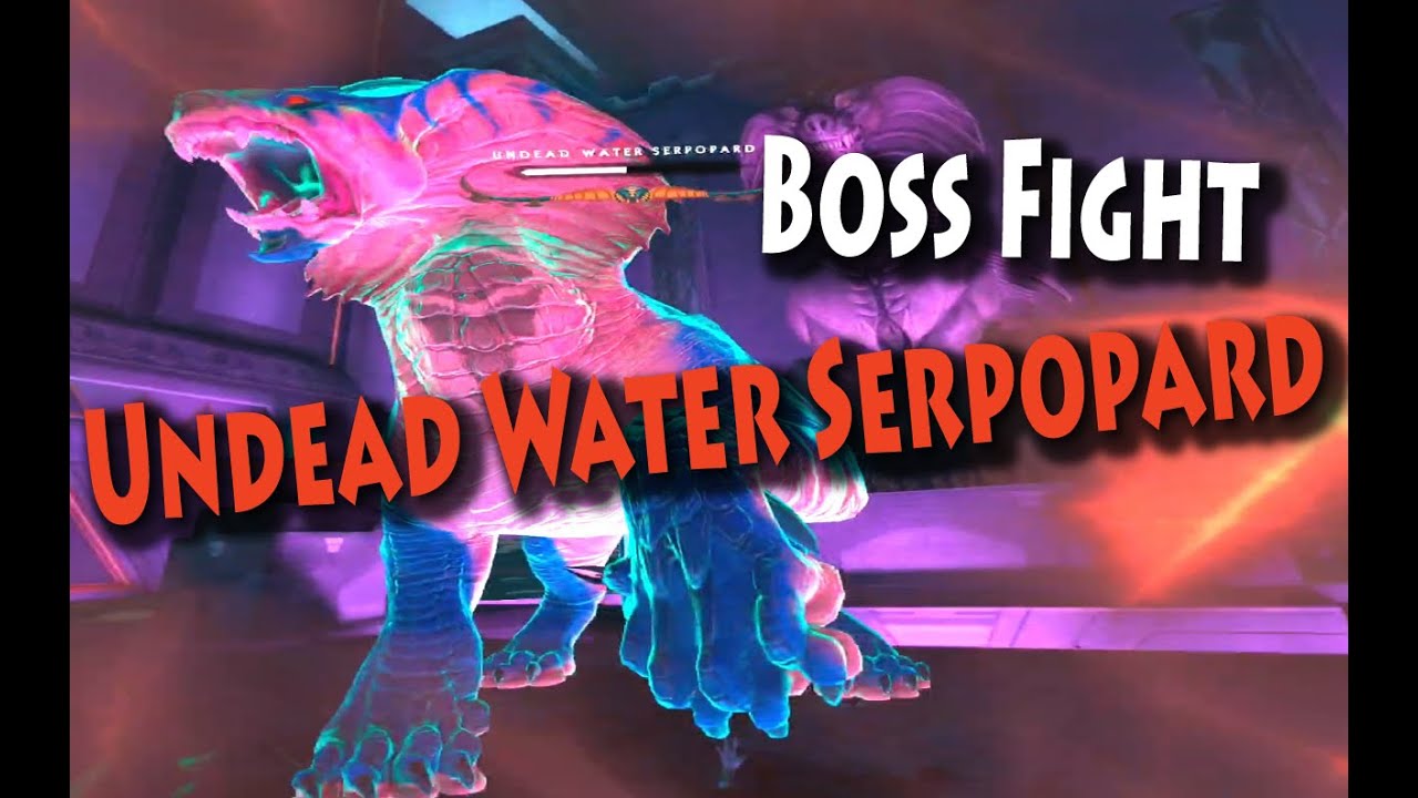 Undead Water Serpopard vs Djehuty | Asgard's Wrath 2 Boss Fight (No Commentary)