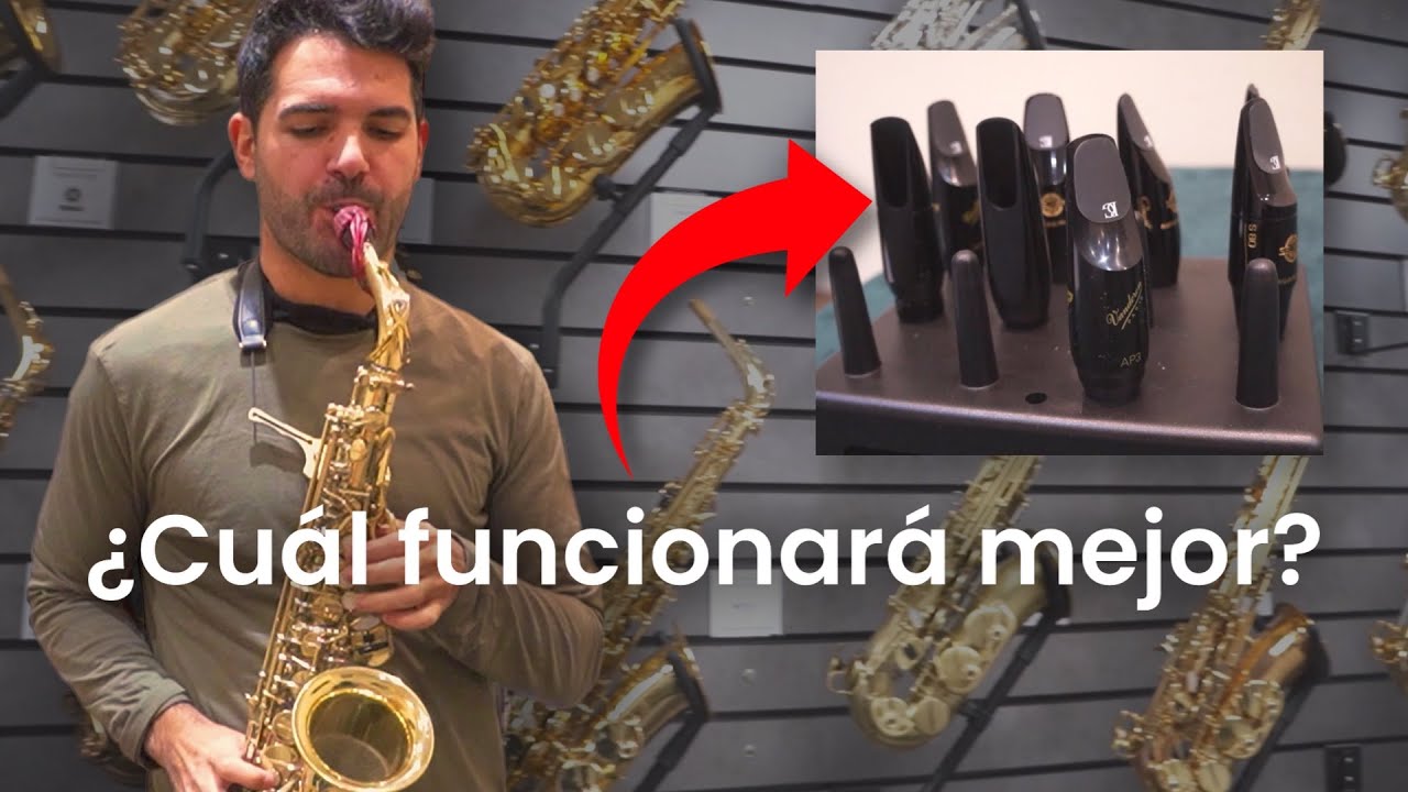 PRUEBO BOQUILLAS DE SAXOFÓN  (todo lo que debes saber)