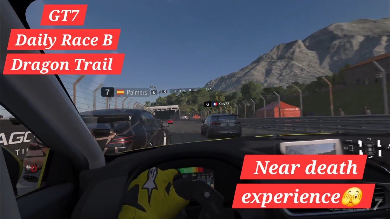 Gran Turismo 7 | Daily Race B | Dragon Trail Seaside | PSVR2 View 