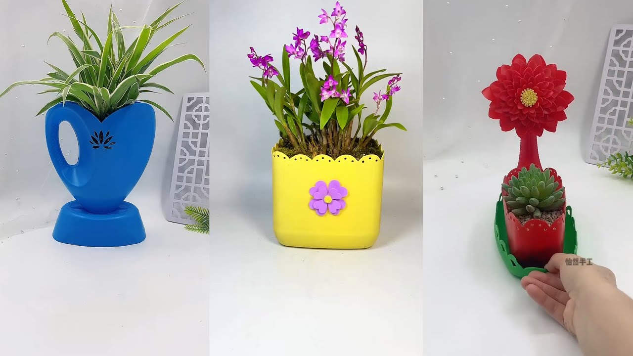 Turn bottles into the best products, turn waste into good and beautiful appliances part 5