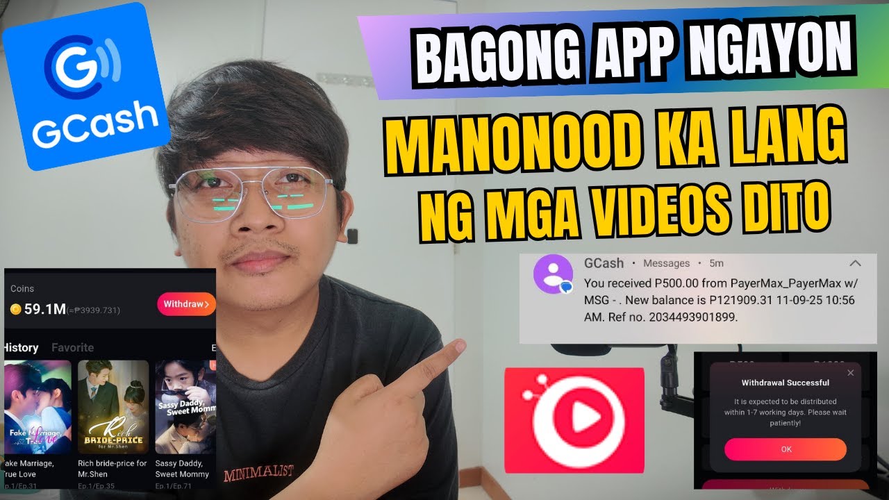 BAGONG EARNING APPS 2025 💸 &mdash; FREE GCASH REWARDS BY JUST WATCHING VIDEOS - LEGIT BA ? HONEST REVIEW