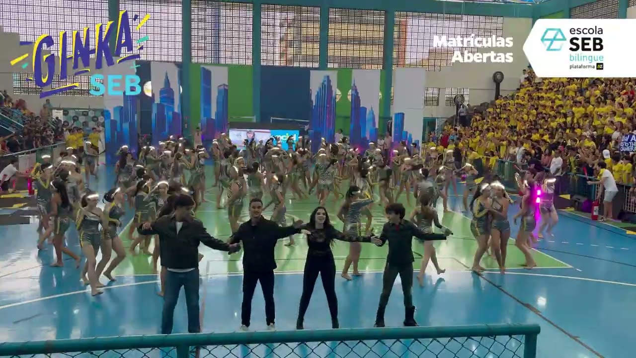 DANÇA EQUIPE AMARELA - GINKA SEB 2025 - A MAIOR GINCANA ESCOLAR DO BRASIL - ESCOLA SEB MACEIÓ-AL