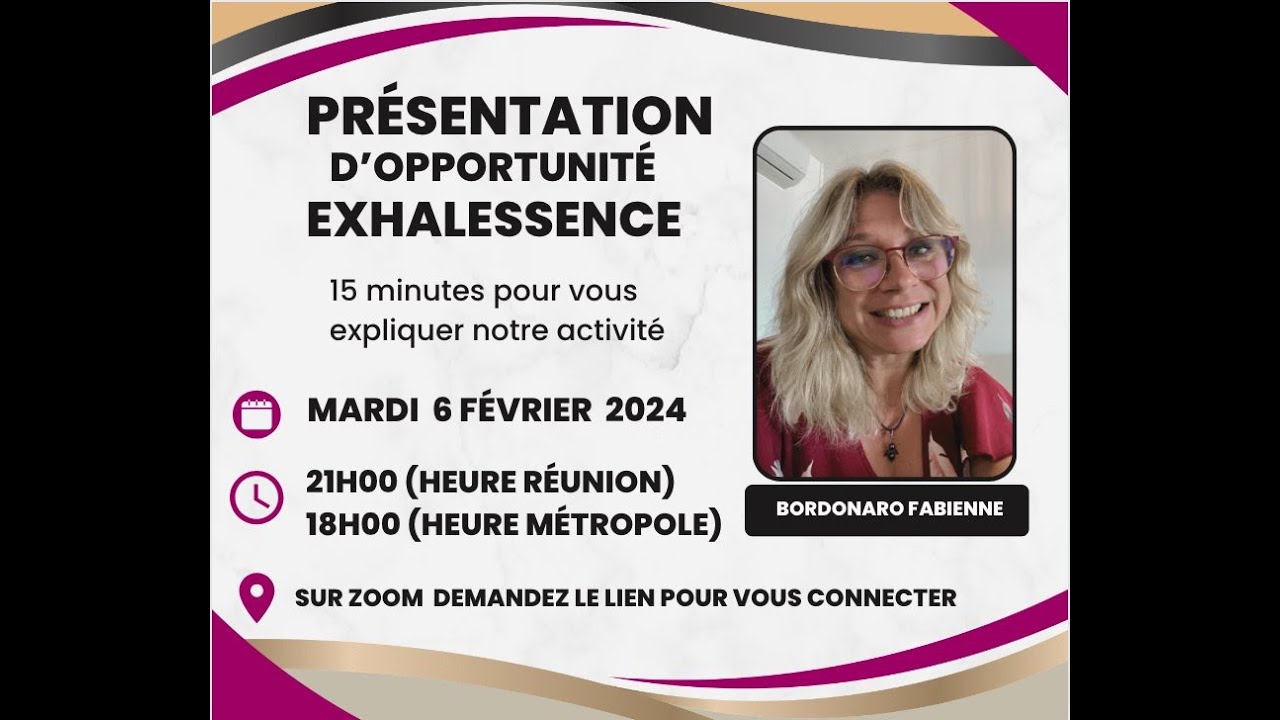 Présentation D'opportunité EXHALESSENCE