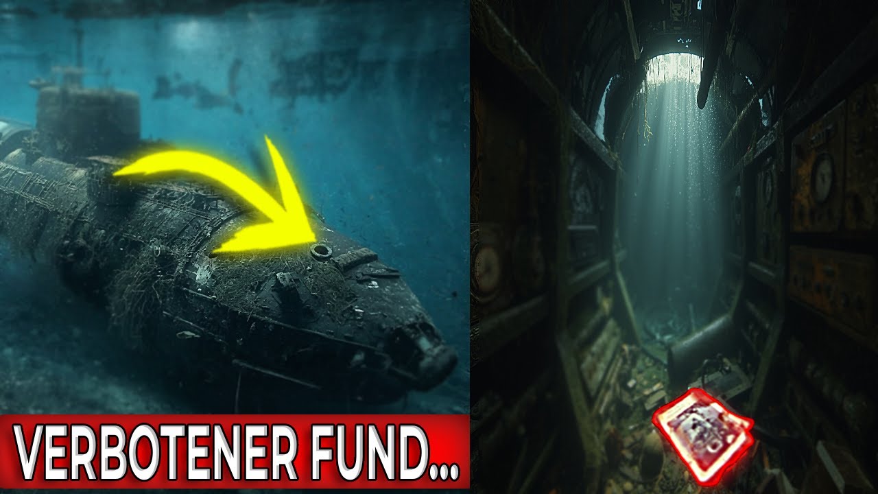 VERBOTENER Fund im NAZI U-Boot. Die Taucher wagten nicht MEHR ZU REDEN!