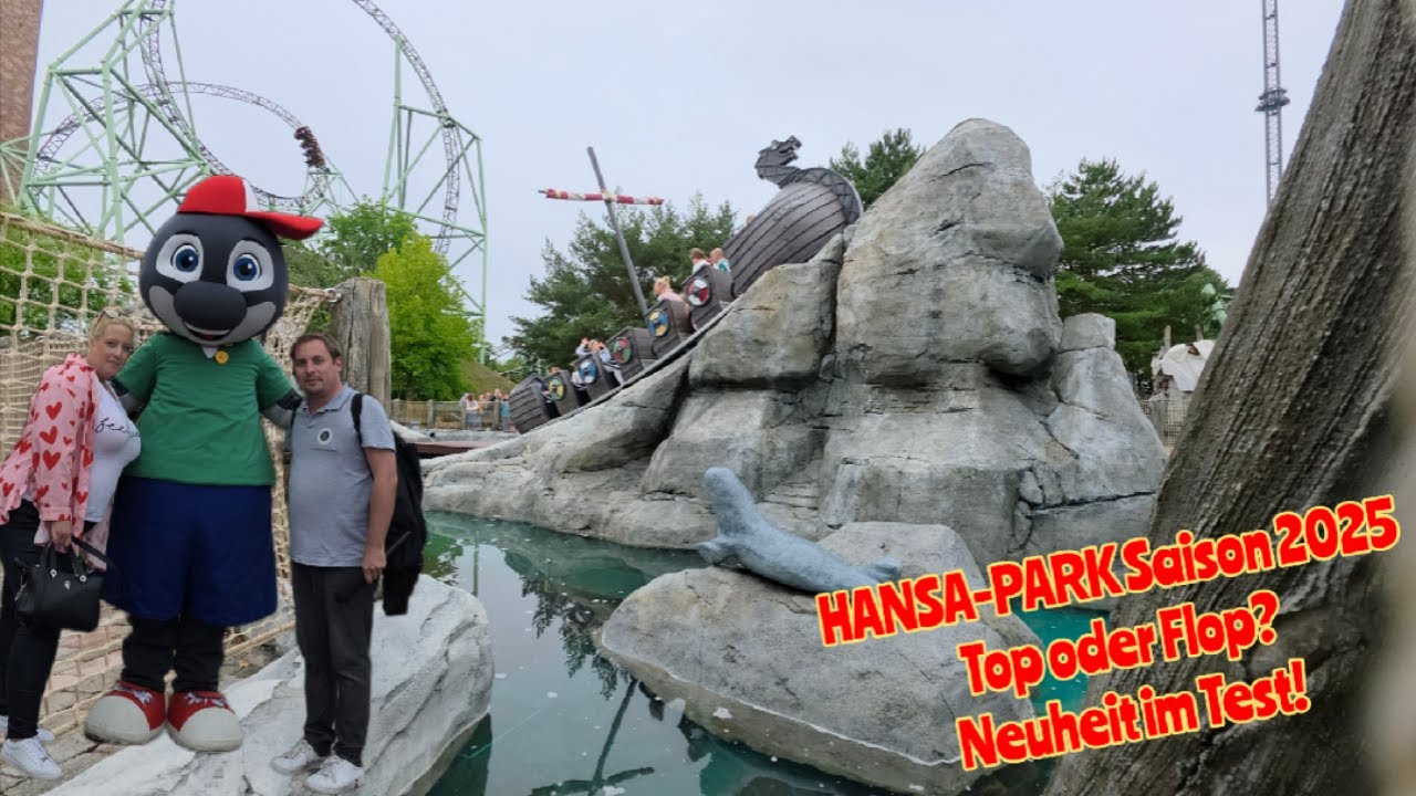 HANSA-PARK Saison 2025 - Top oder Flop? Neuheit im Test! - Vlog