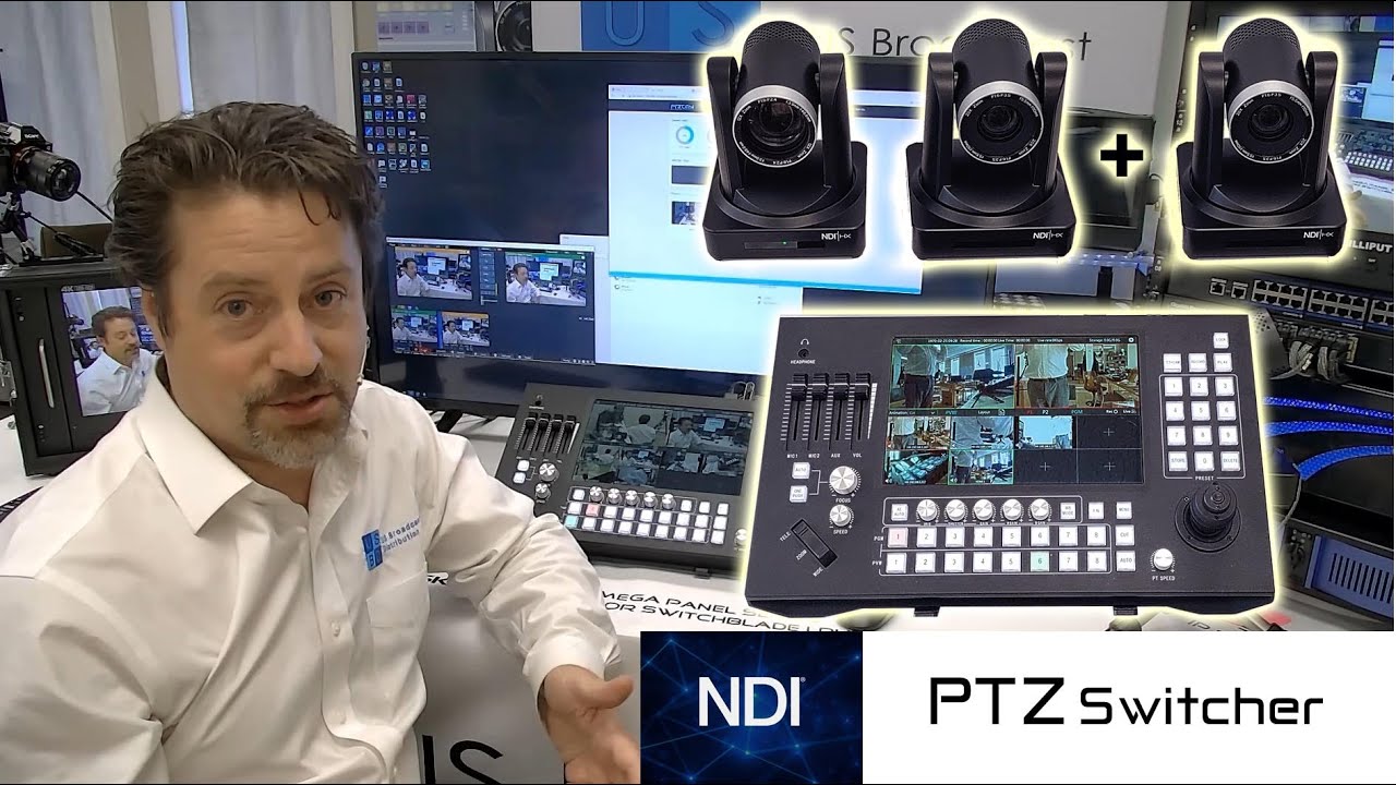 PTZCam Switch N8 NDI PTZ Switcher