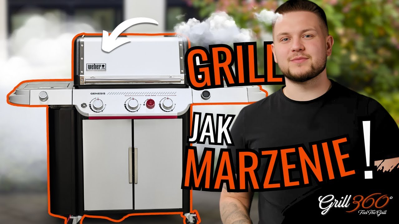 🔥 Ten grill to MARZENIE każdego grillmastera! Grill gazowy Weber Genesis SP-335W | RECENZJE GRILL360