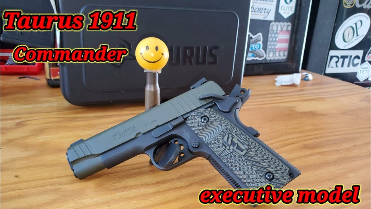 Taurus 1911 commander executive model first look first shots