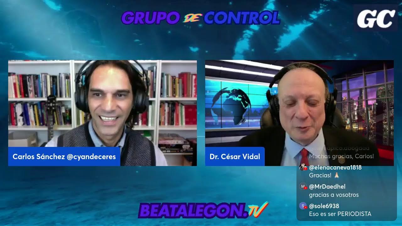 Grupo de Control: Entrevista a César Vidal