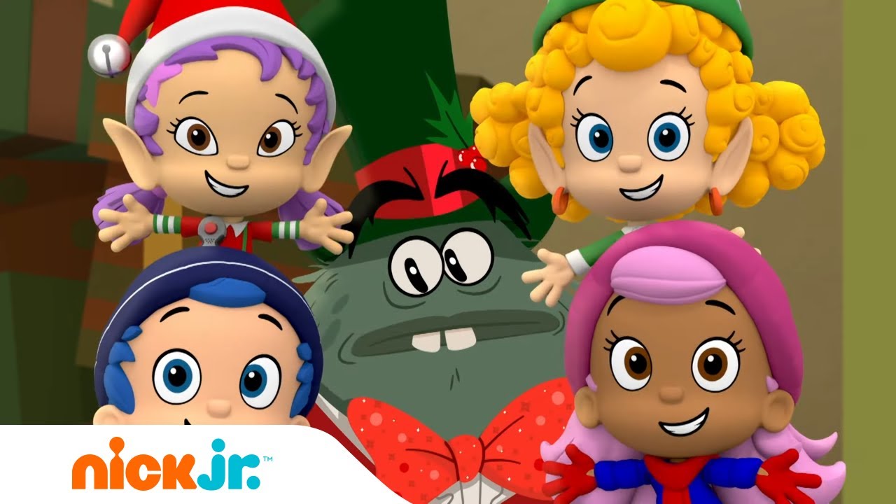 Bubble Guppies - Un tuffo nel blu e impari di più | I Guppies Salvano il Natale da Humbug | Nick Jr.