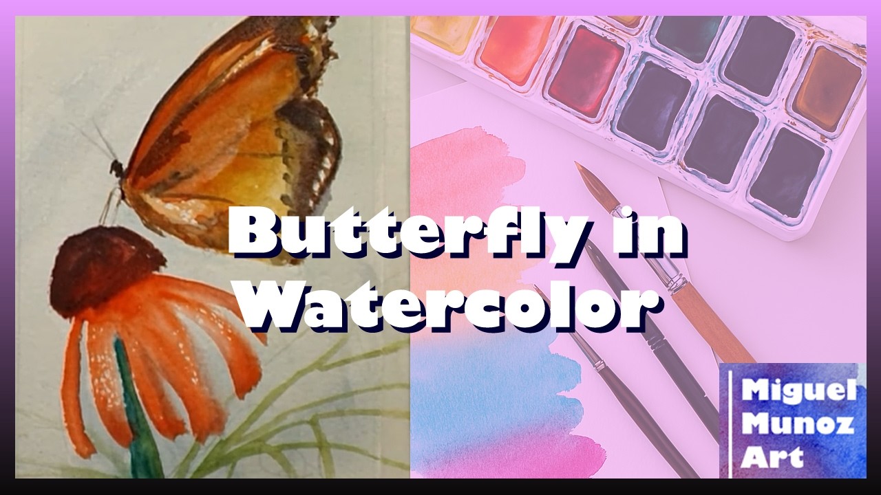 Butterfly in Watercolor