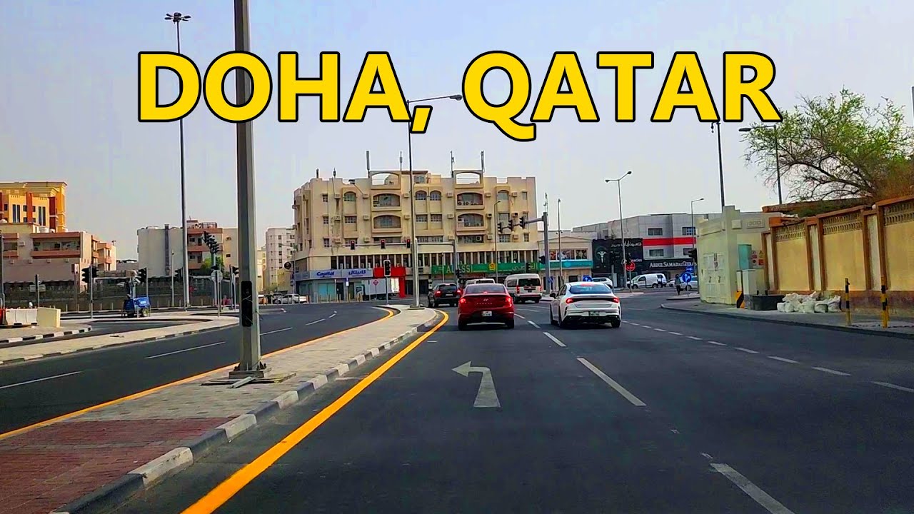 Doha, Qatar | Driving from Al Sadd to Al Rayyan to Dukhan Road