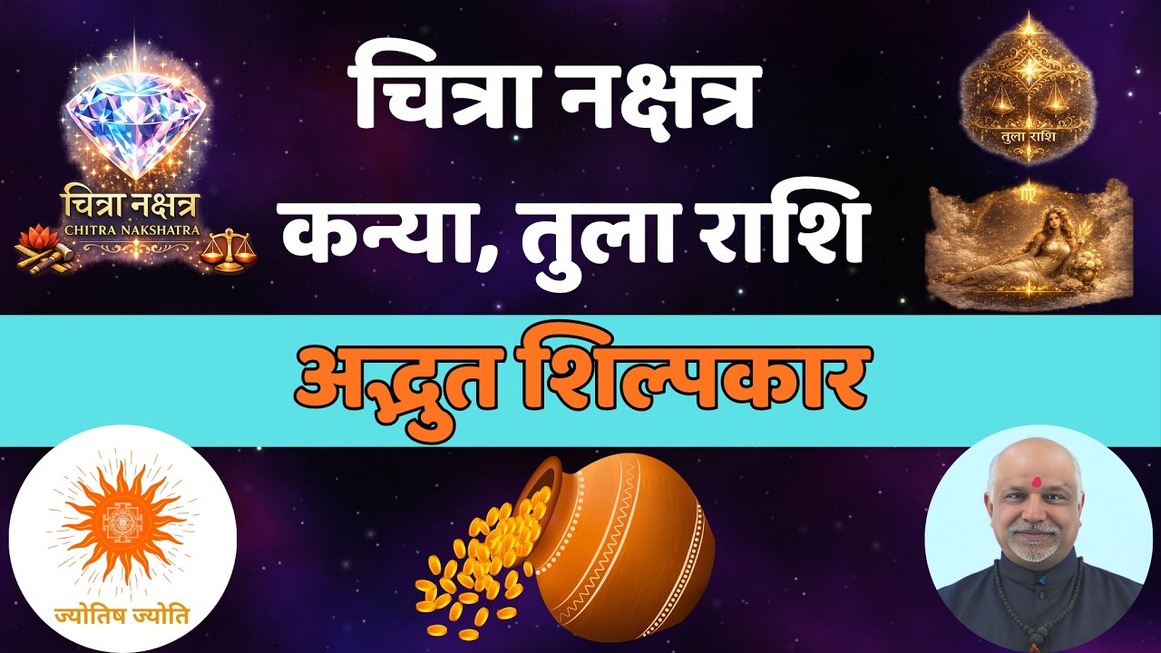 Chitra Nakshatra Kanya Tula Rashi Samriddhi Ka Raasta | Creativity Se Safalta Ki Shandar Sidi