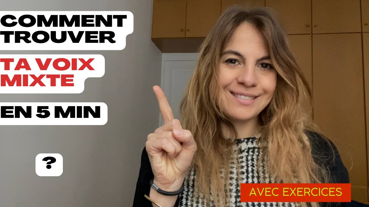 5 minutes pour trouver ta voix mixte  #chant