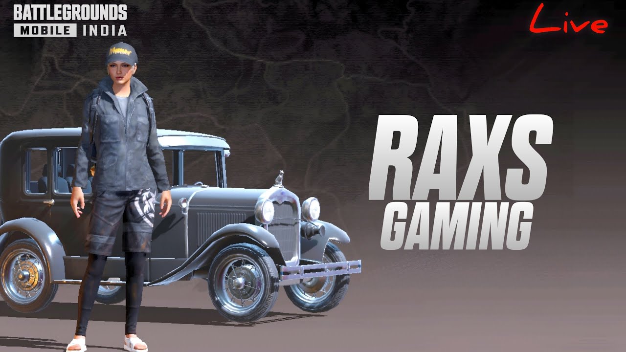 BGMI LIVE WITH RAXS GAMING 😈