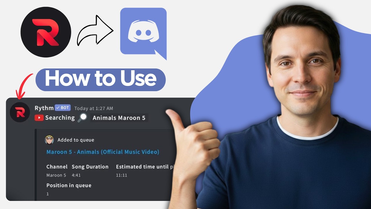 Как использовать бота Rythm в Discord (пошаговое руководство 2026 года)
