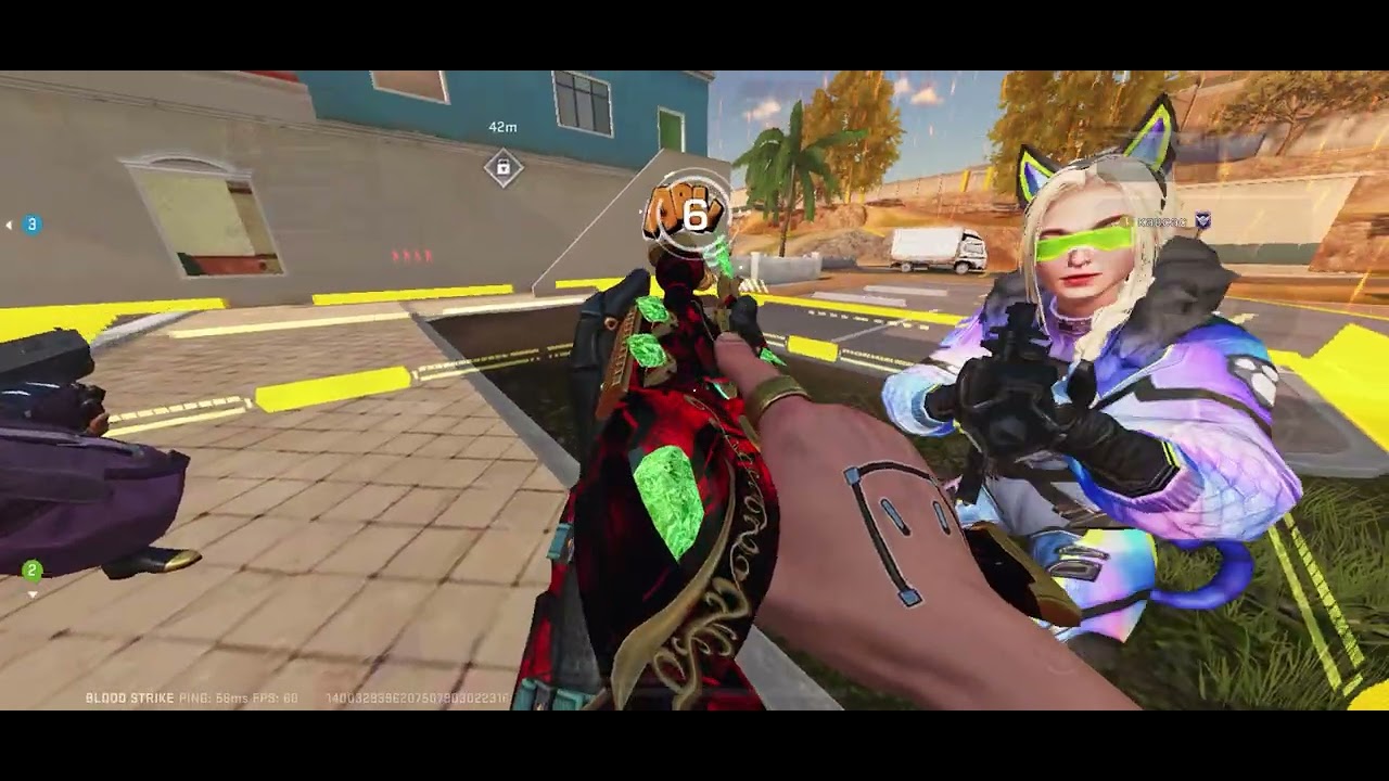 Squid game in blood strike #bloodstrike #shootergames #squadbattle 