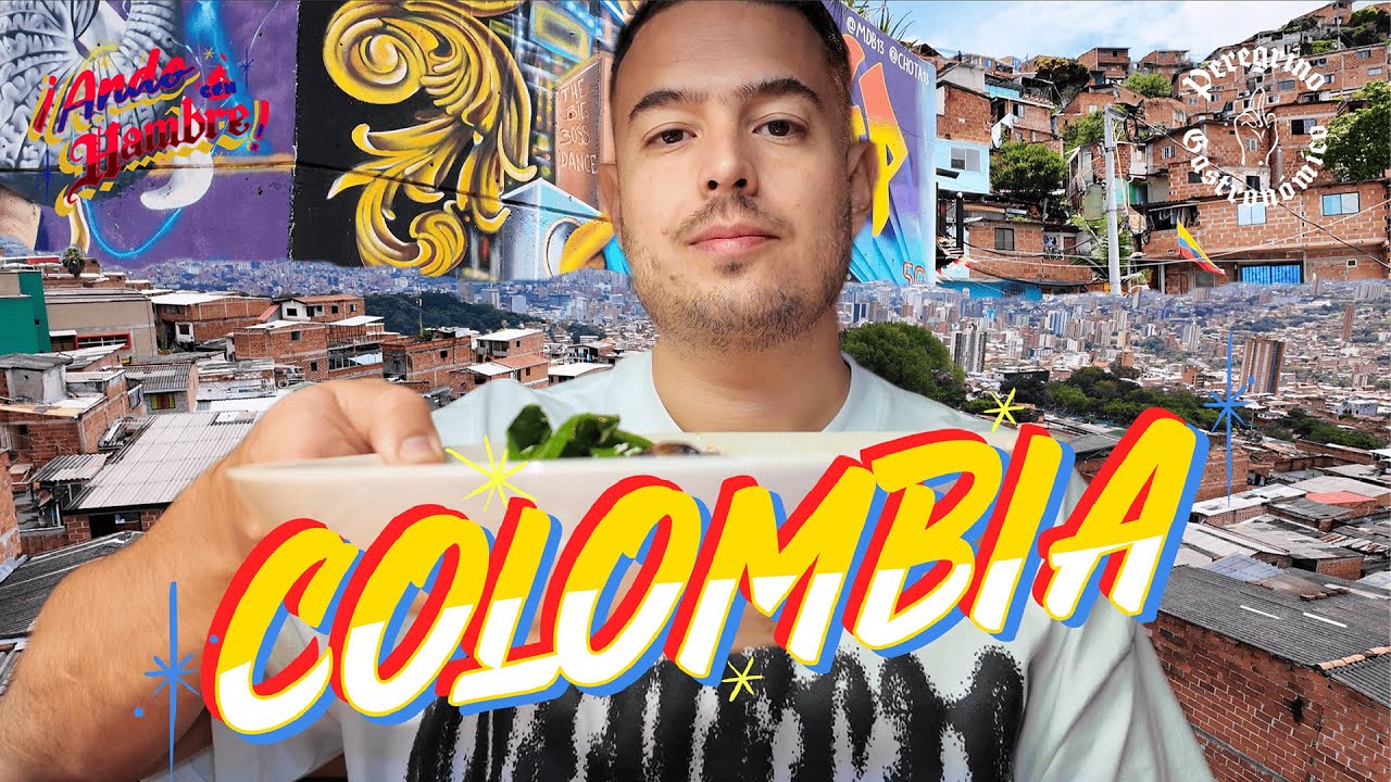 Peregrino Gastronómico | Vlog 003, viajé a COLOMBIA solo a probar TODA su comida, Pt. 1 🇨🇴