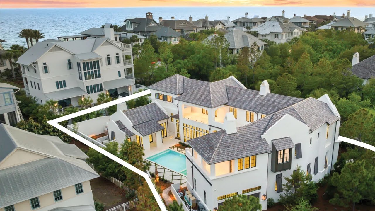 Santa Rosa Beach Florida House Tour - Beachfront Neighborhood - The Retreat 30A