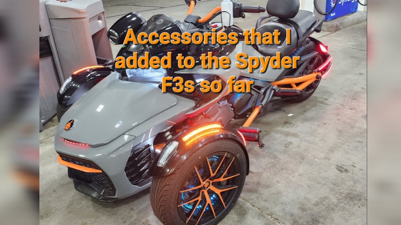 Дополнительные аксессуары для Can-Am Spyder F3s 🔥