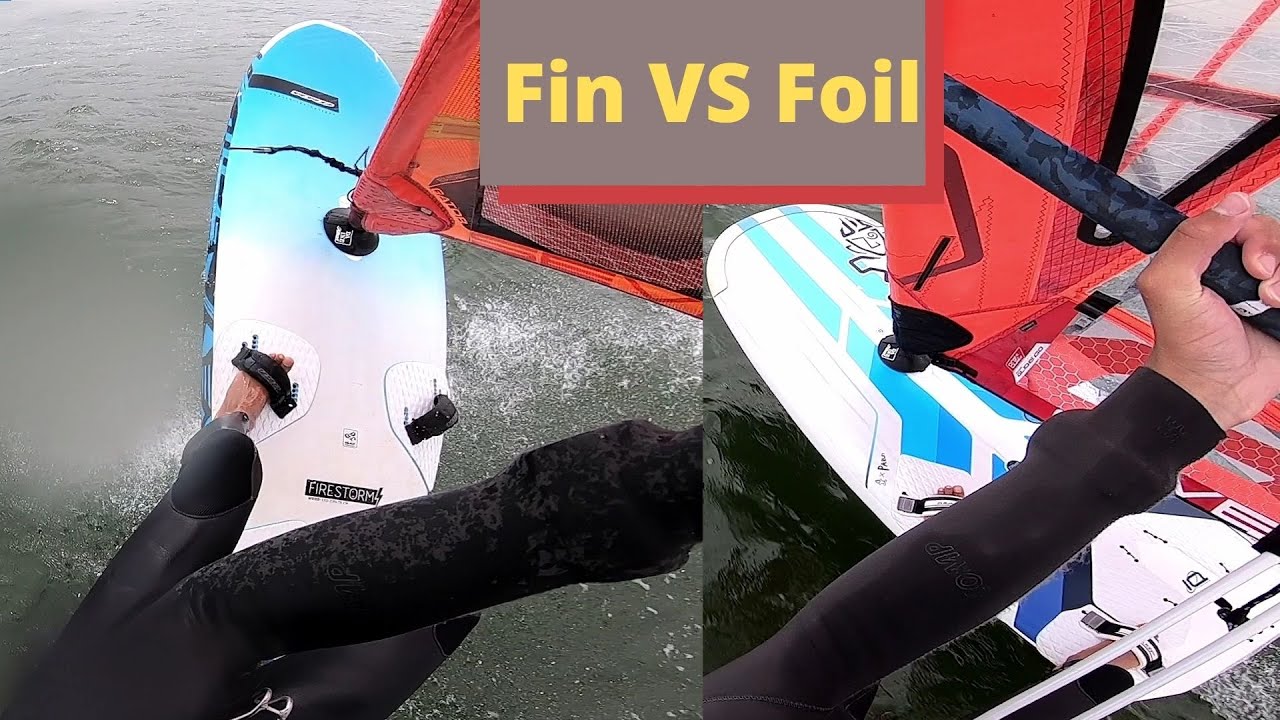 Freerace and iQFOiL session (strong wind foiling)