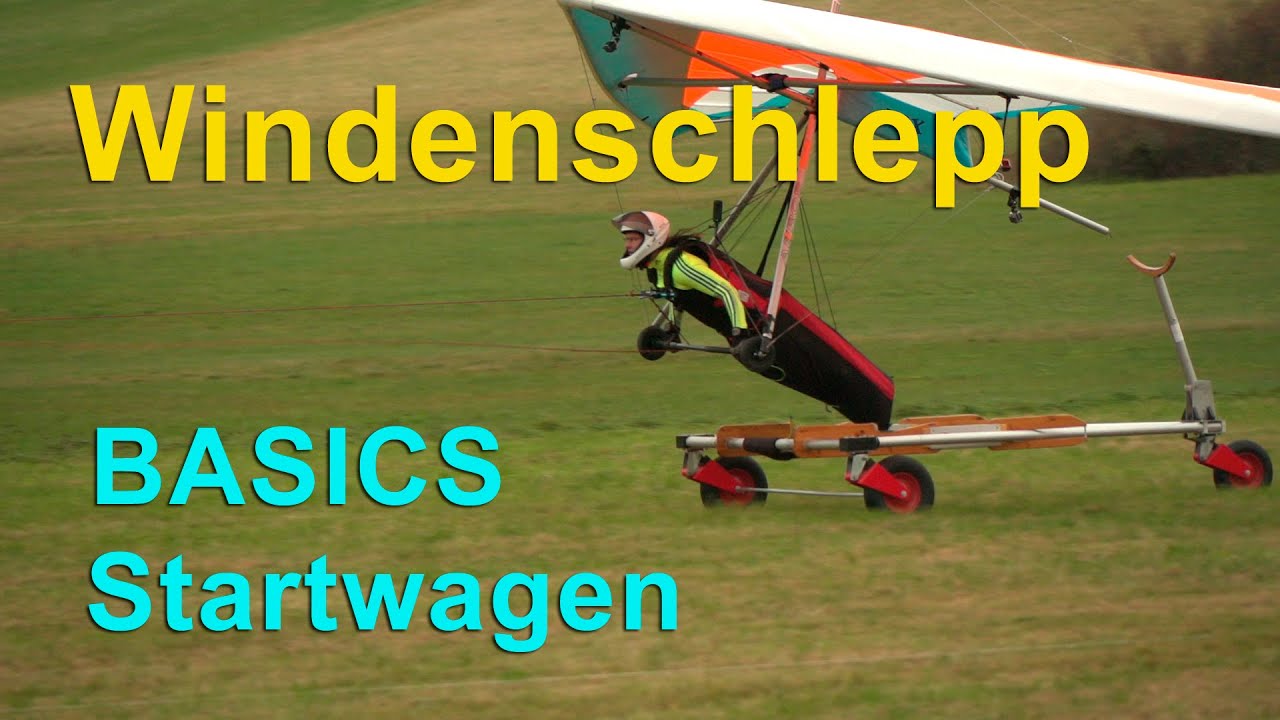 Drachen - Windenschlepp mit Startwagen - Basics