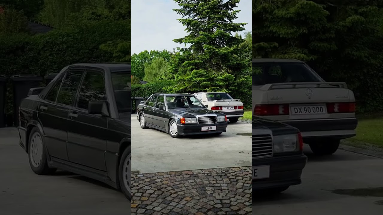 2x 190E 2.3 16V Crosworth👍 #mercedes #w201 #cosworth