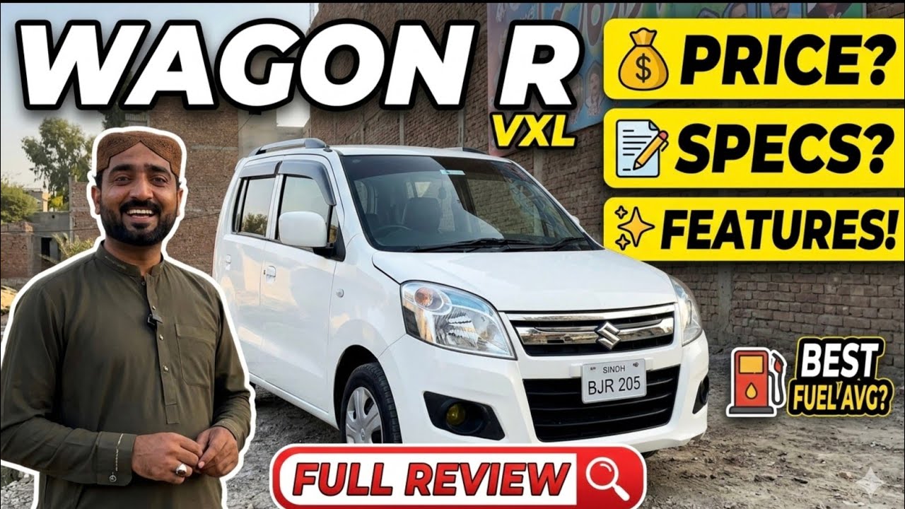 Full REVIEW of Suzuki Wagon R | VXL | Price, Specs & Features
