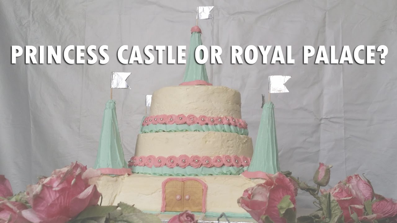 Easy Princess/Fairytale Castle Cake Decorating