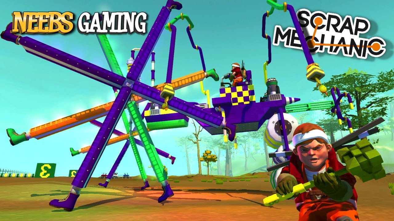 Scrap Mechanic Ridiculous Car Builds