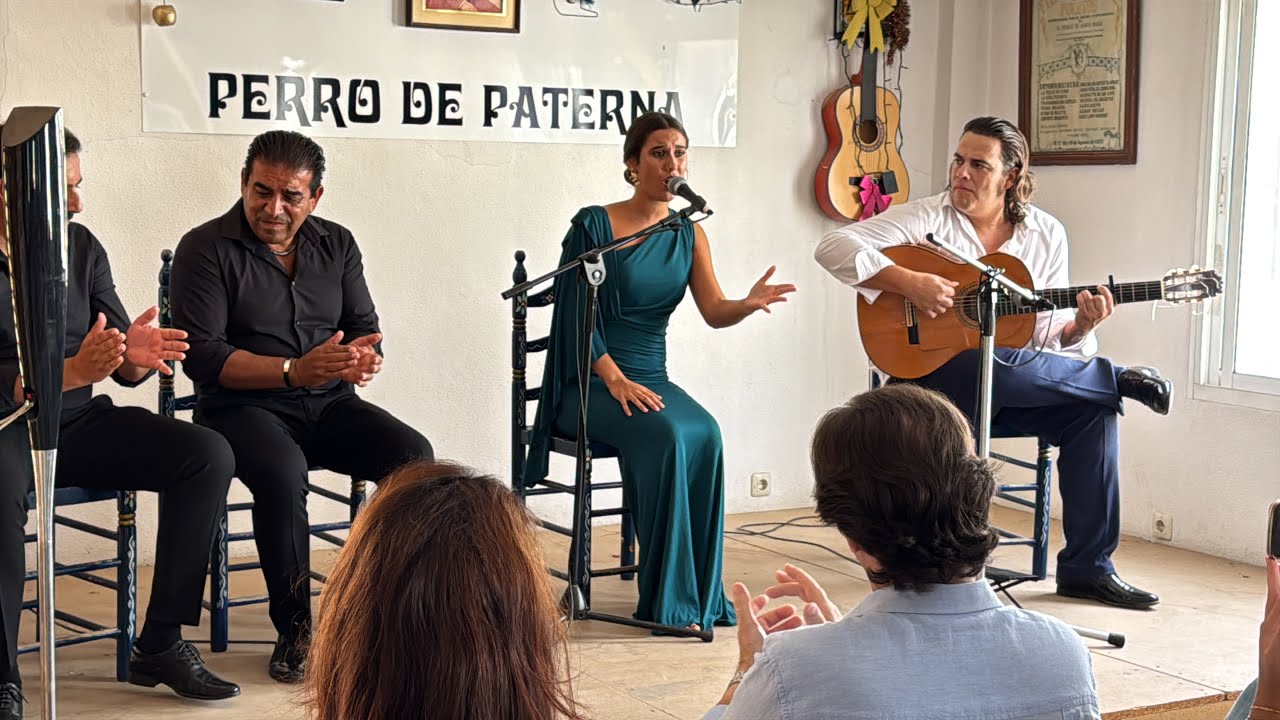Lucia Aliaño y Paco León, por bulerías, recuerdan La Torre de La Macanita (Letra Antonio Gallardo)