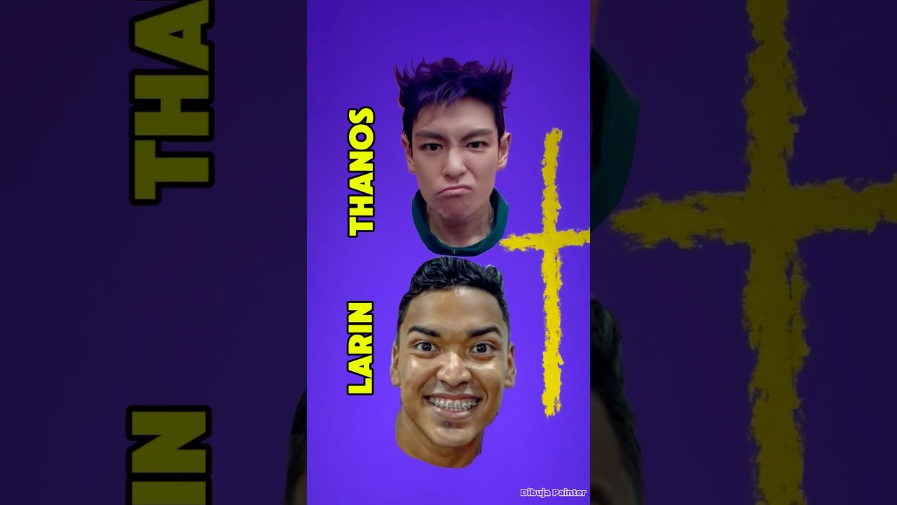 Fusionando a Thanos con Alfredo Larin #larin #squidgame #thanos