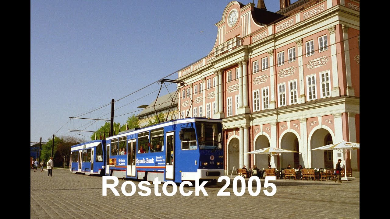 Strassenbahn in Rostock 2005