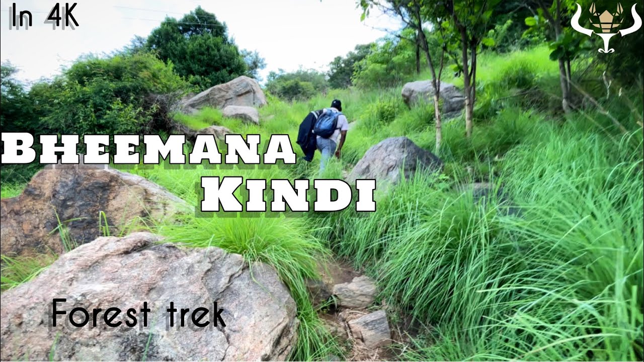 Bheemana kindi | Forest Trek | Bike ride | One day trip in Bangalore | Kanakapura | BhimanaKhindi 4k