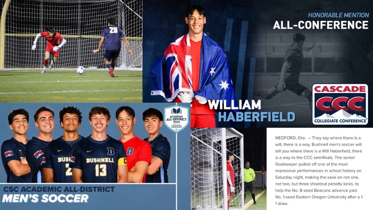 Thank you Bushnell | William Haberfield 2025 Senior Season Highlights