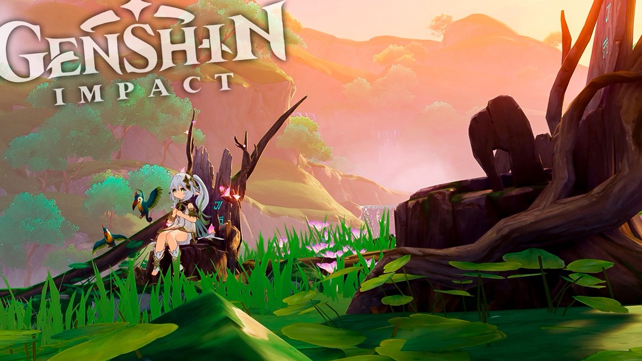 O Jardim do Éden em Genshin Impact(Oásis Eterno)