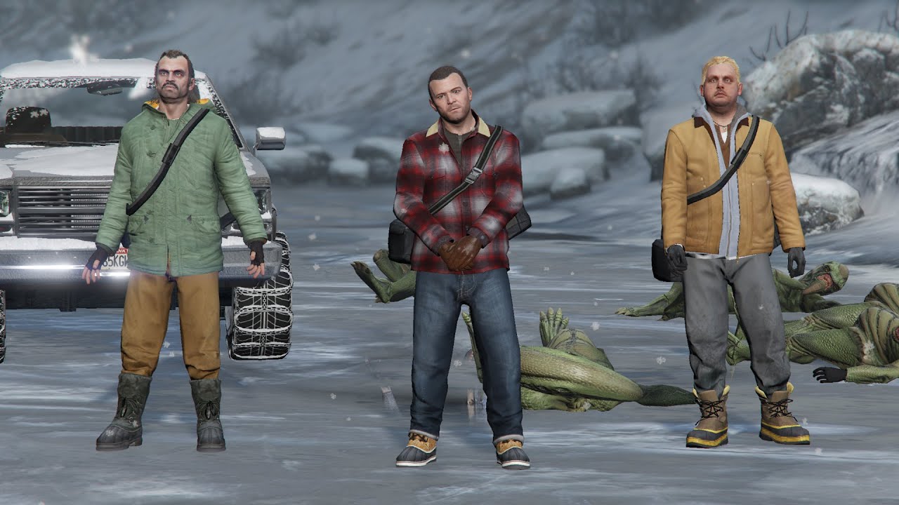 Как пройти GTA 5 за 5 минут (концовка пролога)