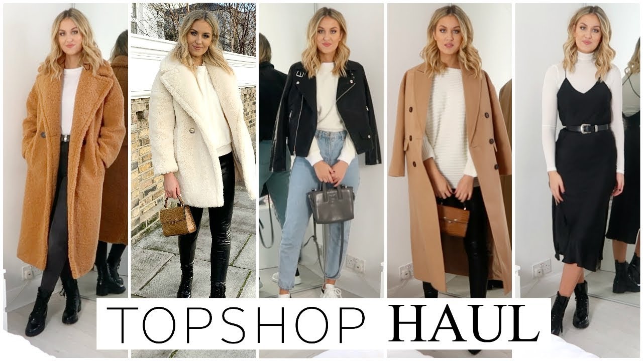 TOPSHOP HAUL & STYLING | WINTER OUTFIT IDEAS