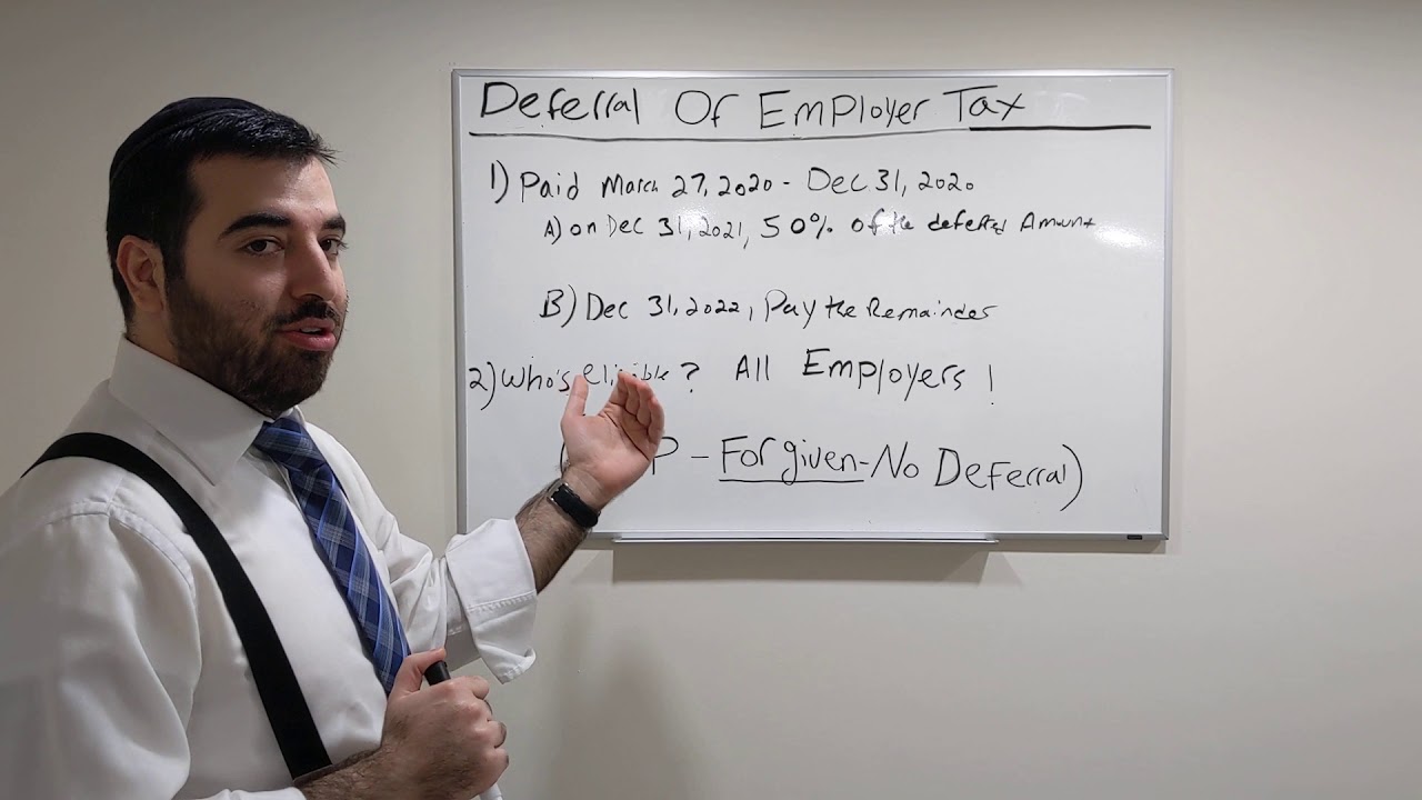 CARES Act - Payroll Tax Deferral