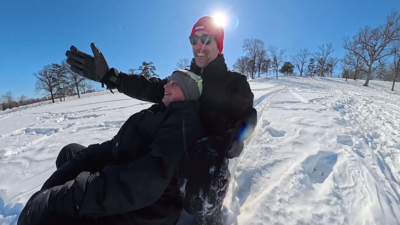 2026 Sledding at Wright Brothers Memorial